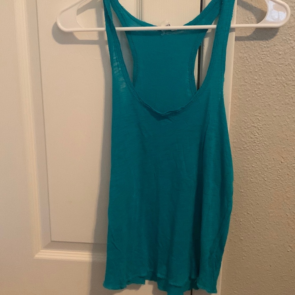 Blue/ green top